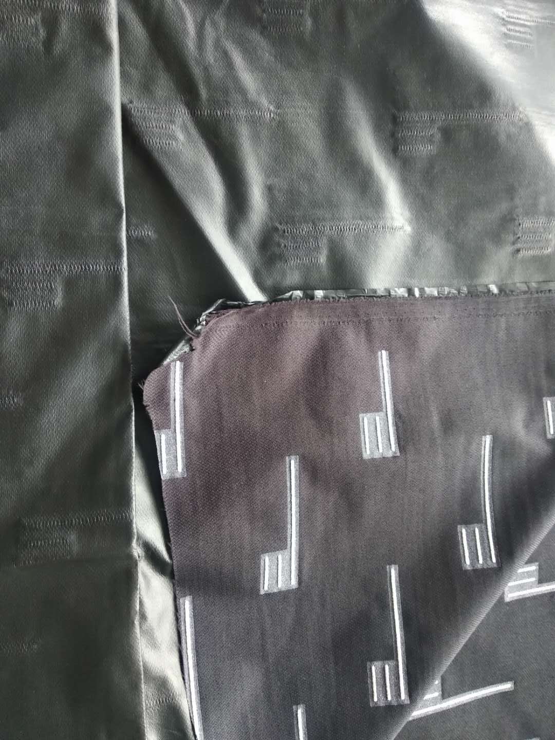 厂家定制充绒 羽绒服 三层 二层通道布   直冲免缝通道布 75d涤纶
