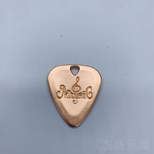 Metal Picks Electric Guitar Picks Acoustic Guitar Shrappers Personalized Metal Necklace Folk Guitar Picks