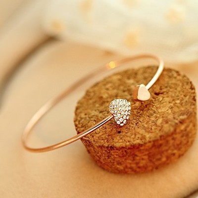 eBay Hot Korean Jewelry Full Diamond Hea...