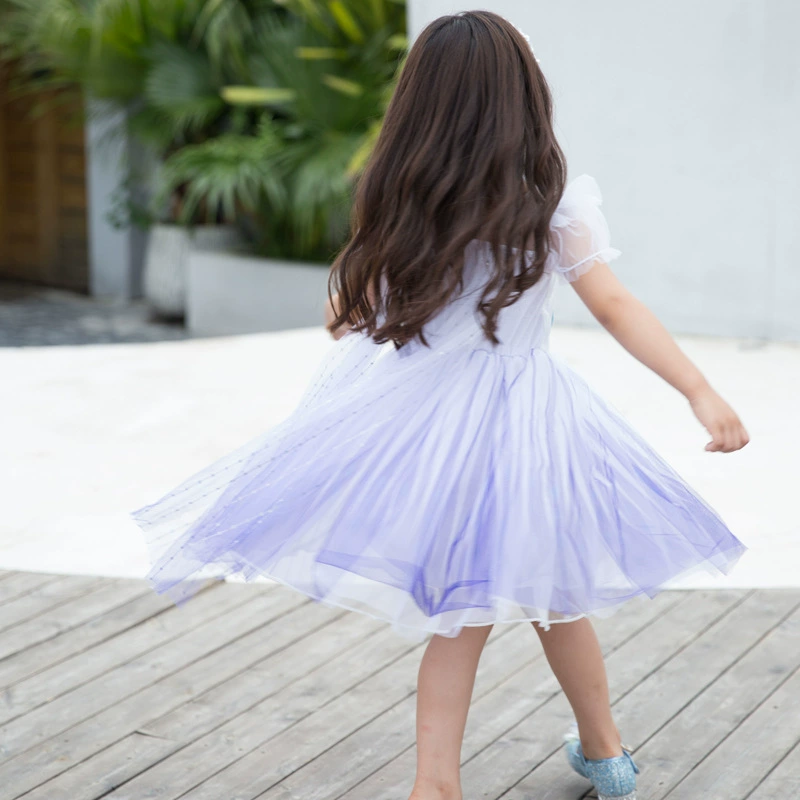 Small princess costume, suit, white children's skirt, “Frozen”