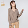 Light and thin leisure time Ultra-fire Cashmere sweater 100% Cashmere Autumn and winter have cash less than that is registered in the accounts Sweater R10790190