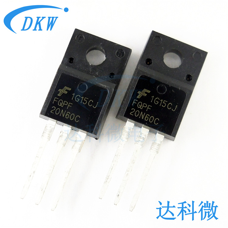 FQPF20N60C TO-220F直插 N沟道MOS场效应管 FAIRCHILD/仙童