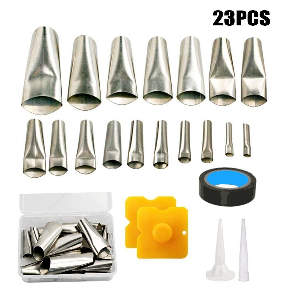 跨境专供23件套填缝工具不锈钢填缝涂抹器喷嘴多角度密封剂刮板