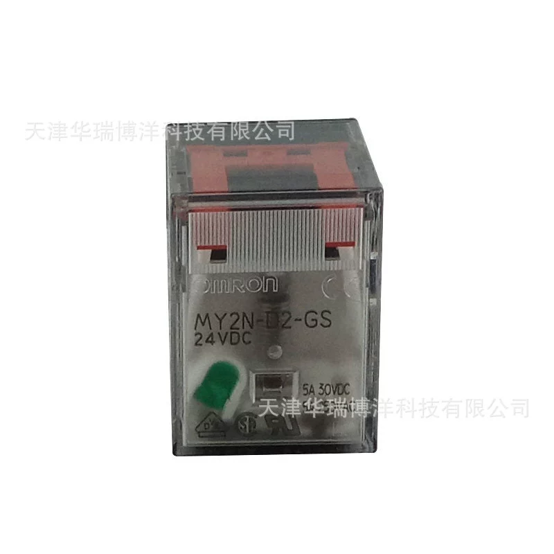 Реле Omron MY2N-D2-GS, 8-контактный волнопоглощающий диод, промежуточное реле постоянного тока 24 В