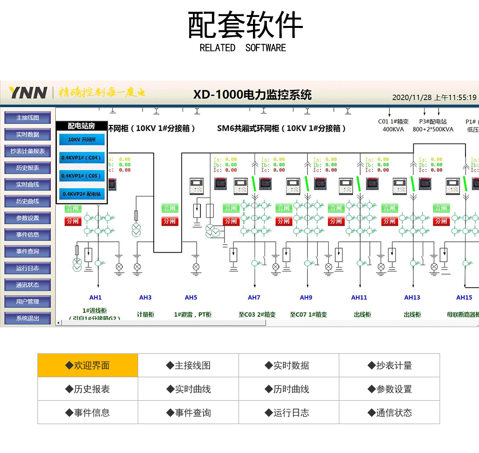 PD6000-CD.全电力参数数码管电表