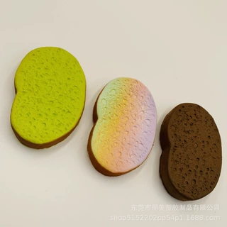 PU慢回弹仿真面包 仿真多彩饼干儿童玩具摄影道具玩具摆件挂件
