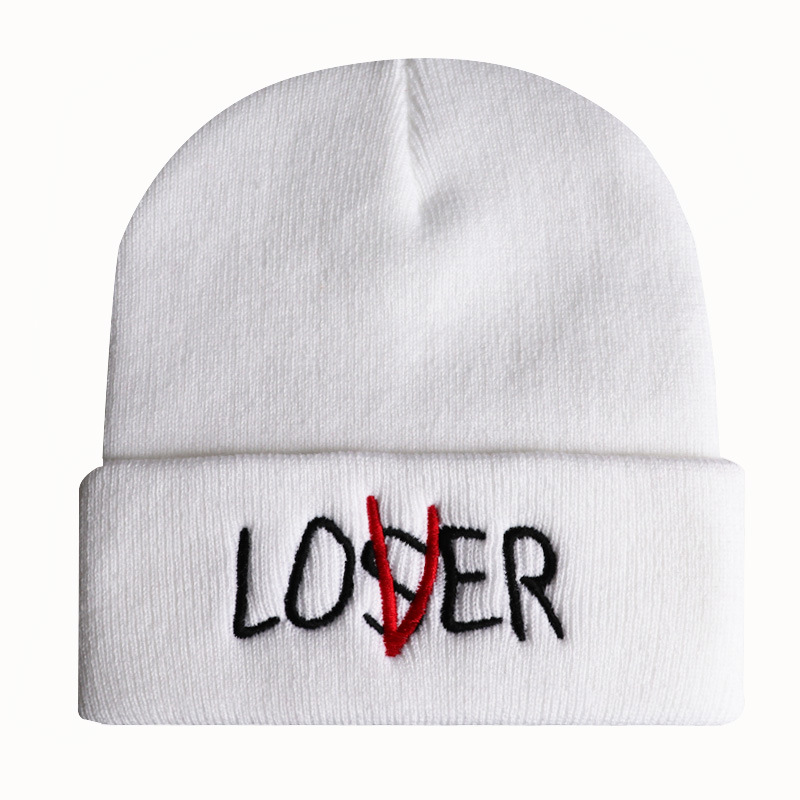 Unisex Fashion Letter Solid Color Crimping Wool Cap display picture 3