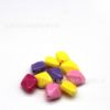 Factory direct sales solid diamond diy mixed -colored mixed batch children's loose bead plastic necklace earrings beads