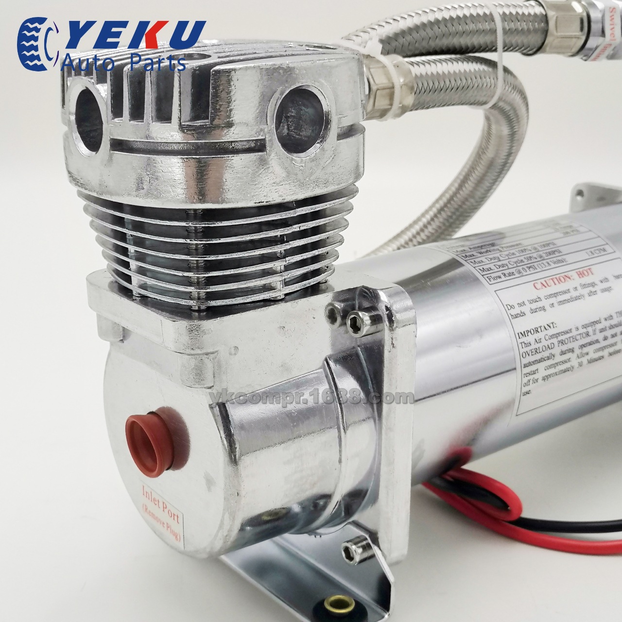 12V200psi大压力高流量高性能空气悬架打气泵