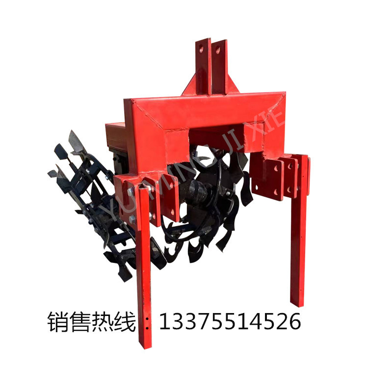 葡萄埋藤机 手扶拖拉机带埋藤机四轮拖拉机带埋藤机 开沟机埋土机