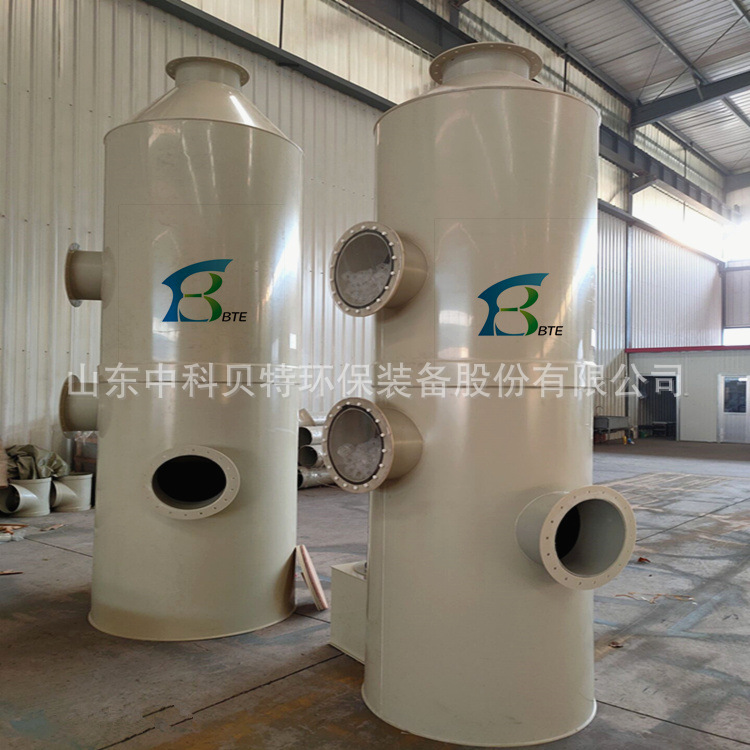 酱菜厂 电厂废气净化处理设备推荐PP喷淋洗涤塔废气处理效率达标