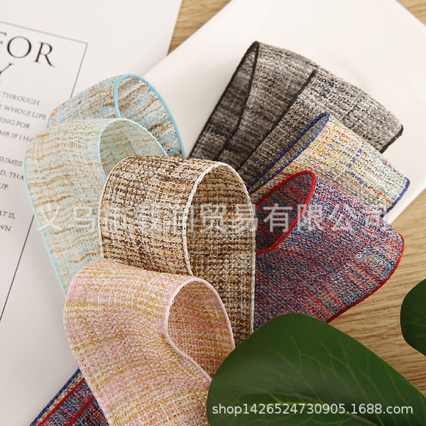 Two-color hair accessory handmade