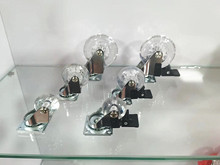 批发透明脚轮1.5寸2寸3寸 PU聚氨酯平底透明水晶轮子行李箱万向轮