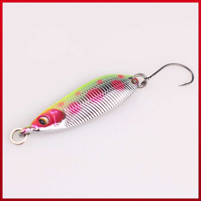 Metal Jigging Spoon ures vertical jigs Fresh Water Bass Swimbait Tackle Gear