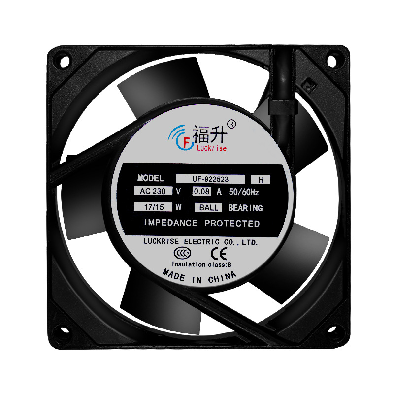 供应9225交流风扇 喷绘机风机 FULLTECH/福升UF92B23BWH轴流风扇