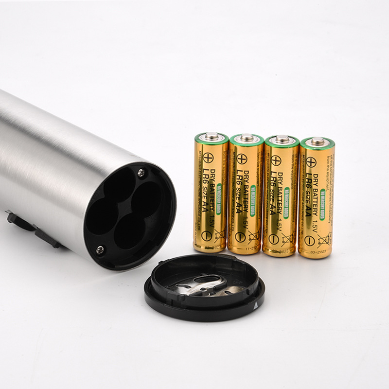 工厂现货自动开瓶器 创意厨房工具广告电动红酒自动开瓶器 印LOGO