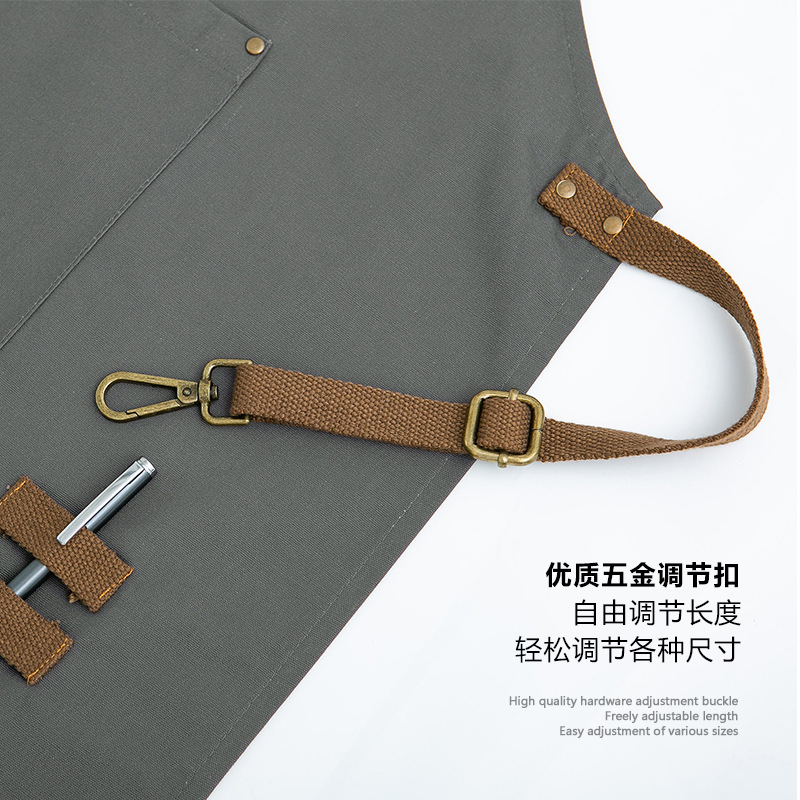 Cocina anti-fouling delantal casa de moda de las mujeres lindo estilo japonés coreano falda adultos overoles logotipo impreso de los hombres