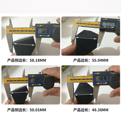 Black 60 Plastic Corner Guard, Paper Box Packing Protection Corner, Furniture Packaging Impact-Proof Three-Sided Plastic Corner, Wholesale