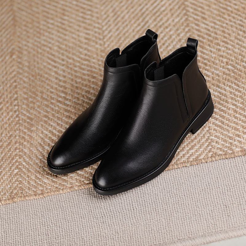 Chiko Jossie Round Toe Block Heels Boots