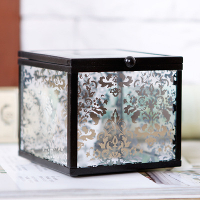 你可居 创意摆件卧室房间装饰品居家摆设欧式复古收纳盒装饰盒子|ru