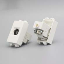 128型 电视接口 闭路电视TV有线电视模块 拧螺丝天线电视信息模块