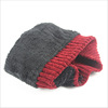 Winter woolen street windproof keep warm knitted hat, wholesale