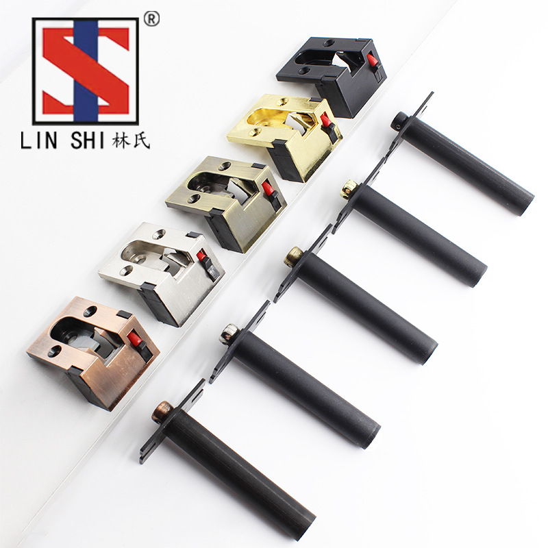 thickening Theft prevention Lock catch Concealed Anti-hotlinking hotel hotel Anti-hotlinking Kirsite Room Door Latches Anti theft buckle