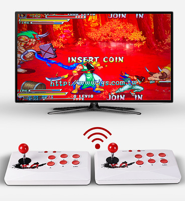 厂家控台街机高清无线蓝牙10米双打格斗摇杆游戏机电视复古家用