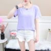 Summer white T-shirt suitable for men and women for leisure, light board, oversize