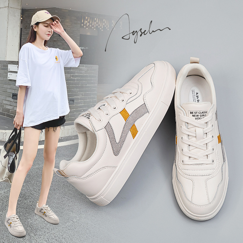 Net red white shoes female 2021 summer new fashion Korean version of the students flat shoes simple display feet small breathable women's shoes