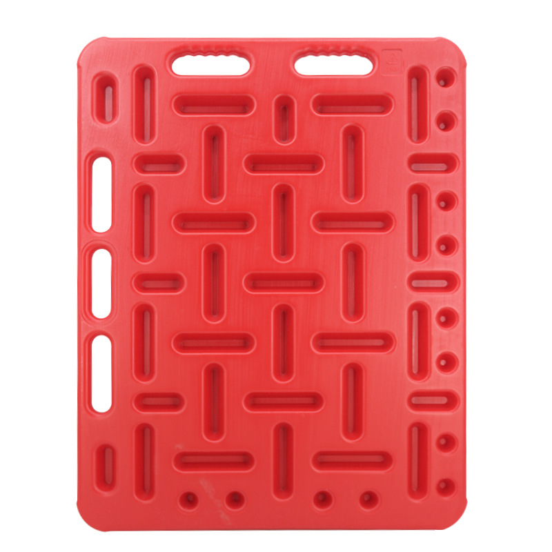 Tablero de cerdo mediano portátil tablero de cerdo granja de cerdo engrosada tablero de cerdo de plástico veterinario 92cm * 74cm * 33mm