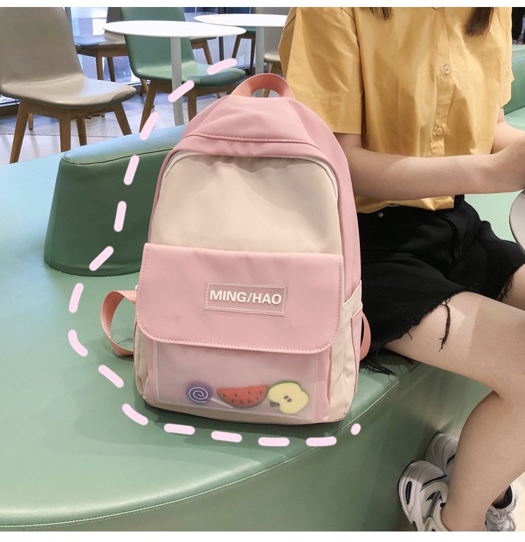 Korean College Style Creative Funny Transparent Fruit Backpack Casual Schoolbag Wholesale Nihaojewelry display picture 50