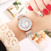 Fashionable quartz watch strap stainless steel for leisure