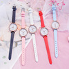 Quartz waterproof watch, 2020, Korean style, simple and elegant design, for secondary school