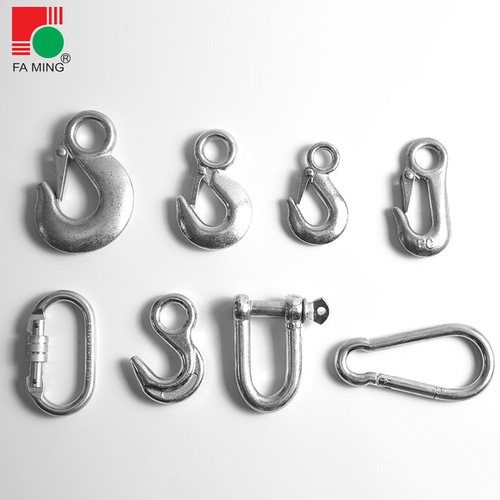 Hook latches, sheep hooks, trailer hooks, crane hoisting hooks, safety hooks, forged hooks, cargo hooks, 3-ton cargo hooks, 5-ton cargo hooks