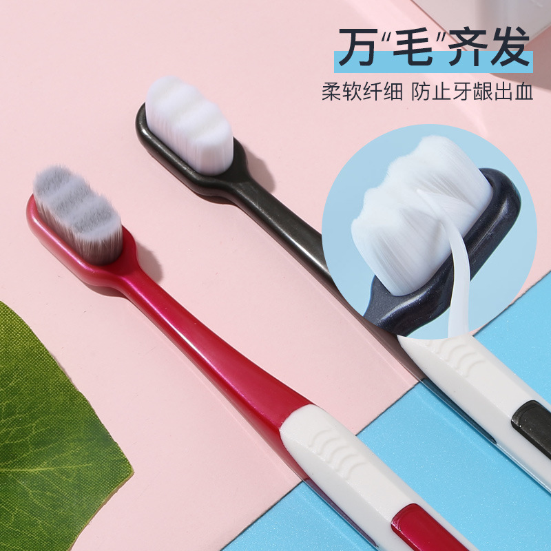 Soft toothbrush for adults