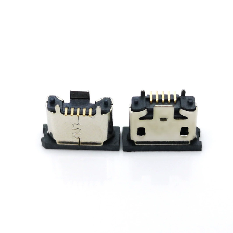 Поставщик напрямую Micro USB 5P F Ferlings 180 градусов SMT Patch Put Walkless USB-M-SM06
