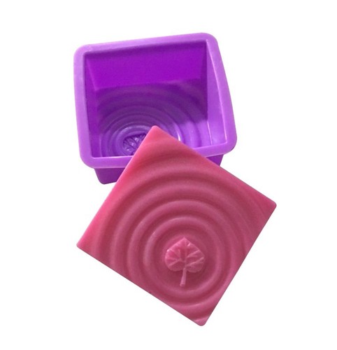 Single hole leaf silicone mold DIY handmade soap mold soap mold produces about 110 grams of soap water pattern leaf mold