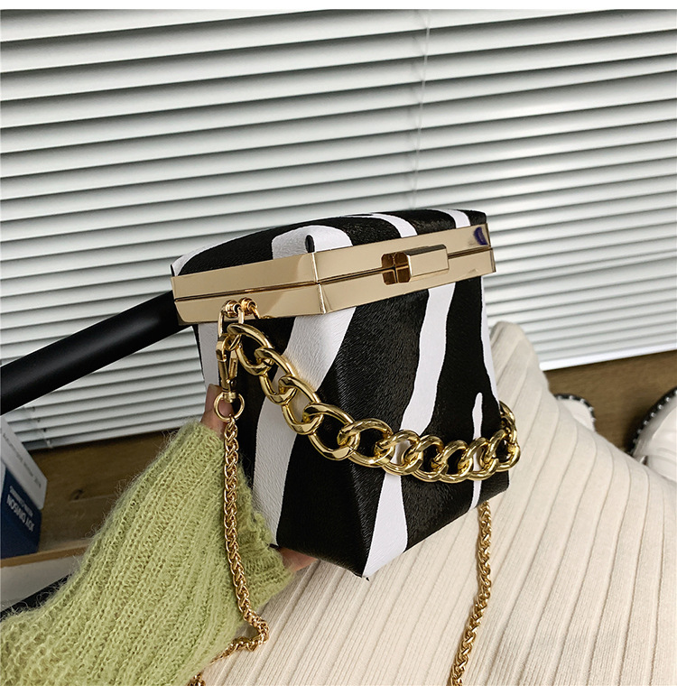 Fashion  New Texture Chain One Shoulder Messenger Bag display picture 7