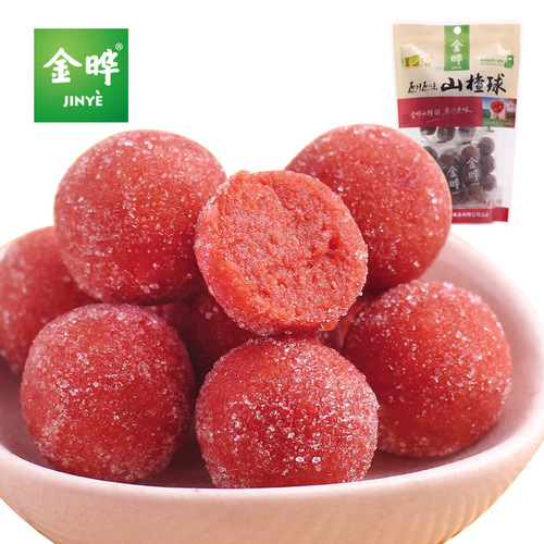 Jinye officially authorized hawthorn snacks, hawthorn strips, hawthorn balls, fruit pulp, fruit cakes, leisure snacks, independent small bags