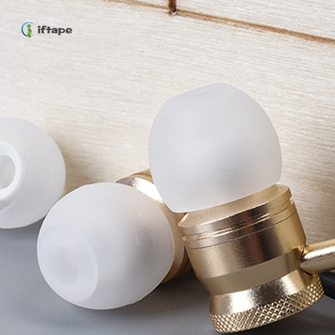 厂家直销双色隔音耳机硅胶耳塞套 入耳式防滑硅胶耳塞 硅胶耳机帽|ms