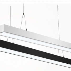 飞利浦LED线条灯RC095V明晖办公室吊线灯 34W/3000lm PVC白色！