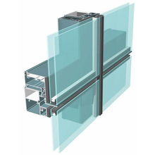兴发铝材幕墙方通 智慧“挂钩式”全隐框中空玻璃幕墙 65mm