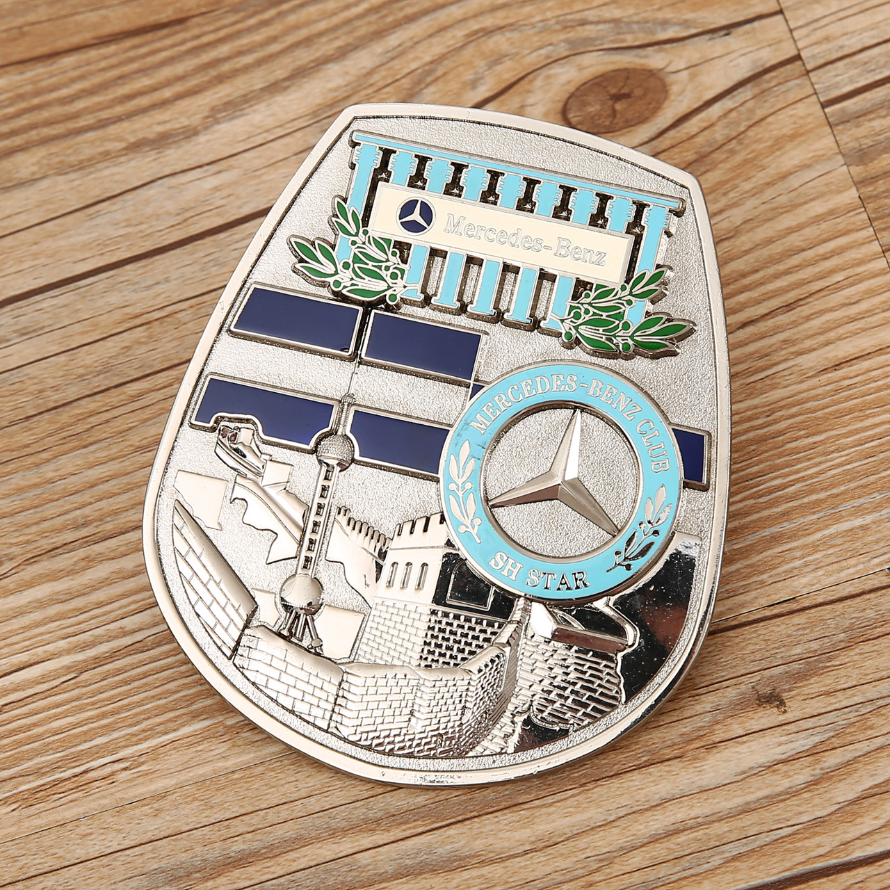 厂家定做金属标牌logo铝牌制作冲压高光锌合金家具商标铭牌定制