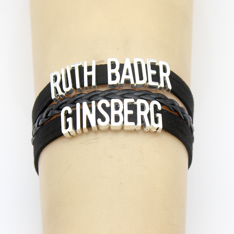 美国大法官金斯伯格 Ruth Bader Ginsberg手链 编织 图 2