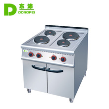 东沛JZH-TE-4立式四头圆板电热煮食炉电煲仔炉四眼煲仔电磁炉