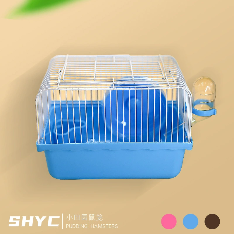 Завод прямой небольшая деревня клетка ПЭТ клетка портативный проволочная клетка оптом