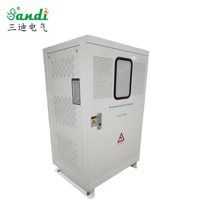 浙江三迪厂家供应户外防水型光伏发电家用逆控一体机5000W/10KW