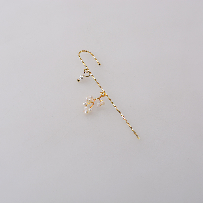 Boucles D&#39;oreilles En Perles Naturelles display picture 7