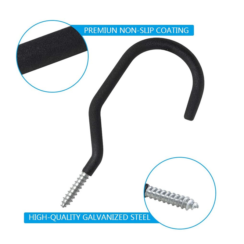 车库自行车钩浸塑自行车钩  墙壁自行车挂钩 自行车仓储挂钩现货